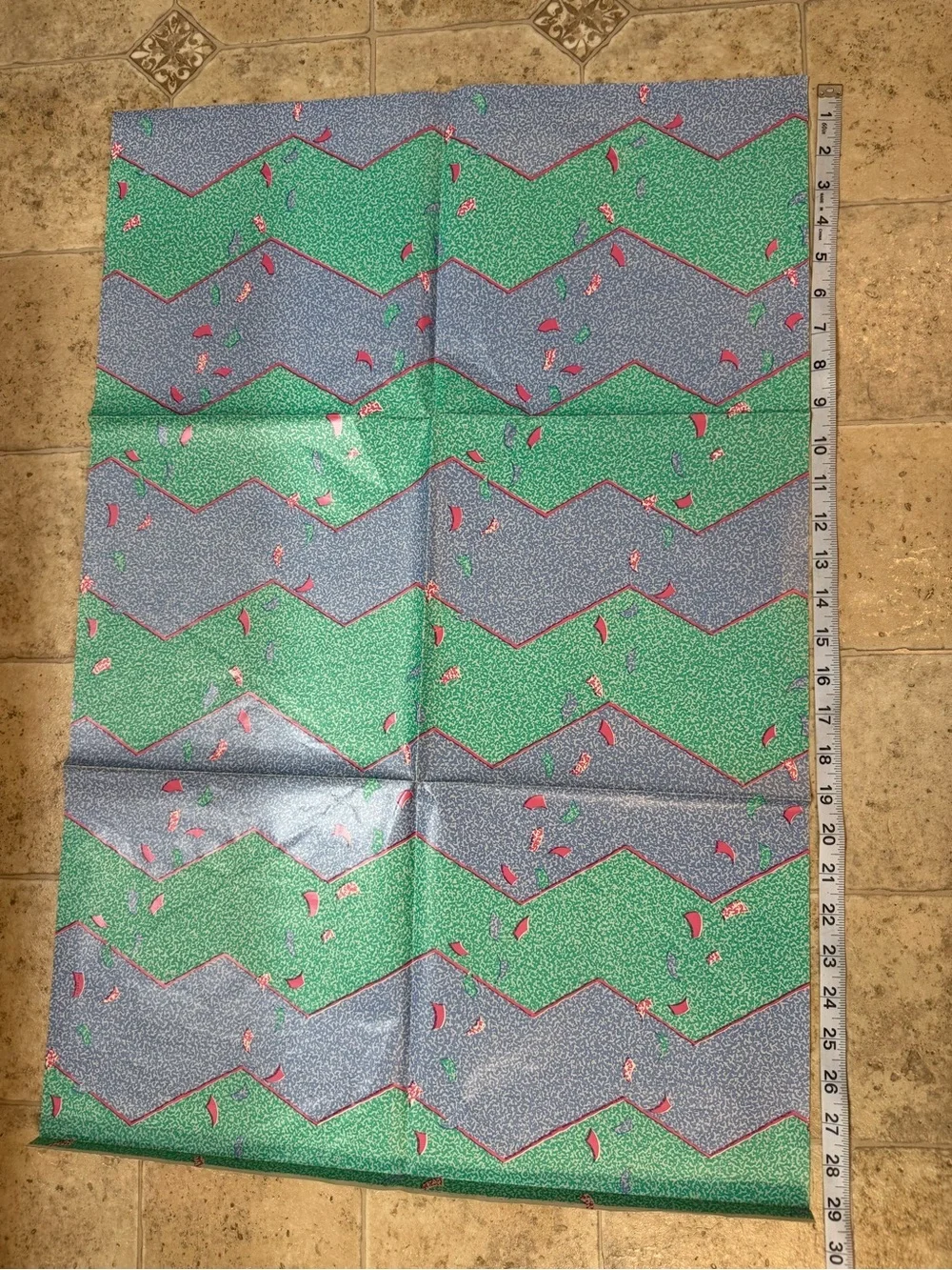 5 Vintage Wrapping Paper Sheets Lot 1980’s/90’s